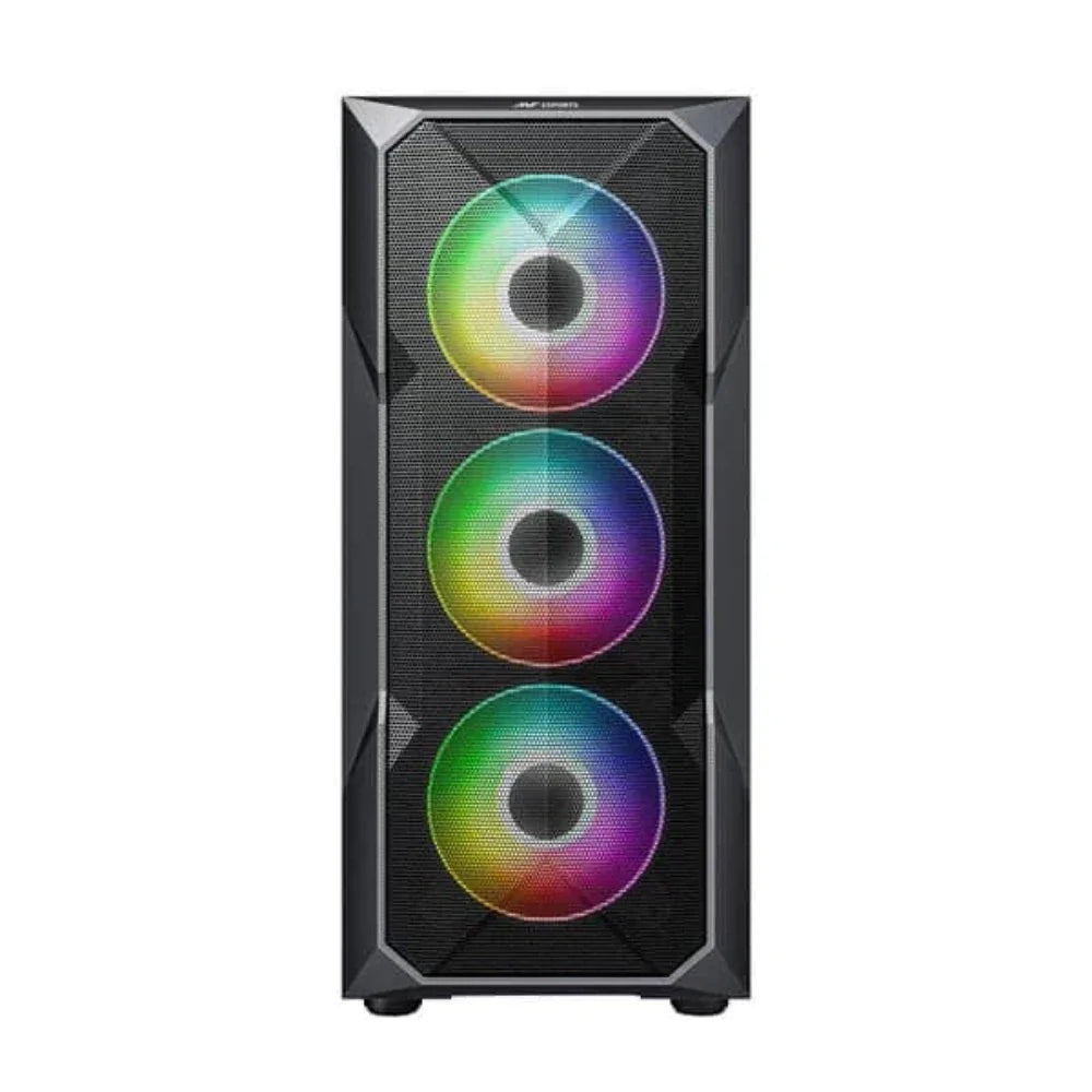 ANT ESPORTS ICE-300 Mesh V2 ATX Mid Tower Cabinet (Black)