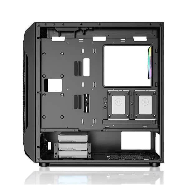 ANT ESPORTS ICE 410TG Mesh ARGB EATX Mid Tower Cabinet (Black)