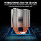 ANT ESPORTS ICE-C612 V2 ARGB 120mm Single Tower CPU Air Cooler (Black)