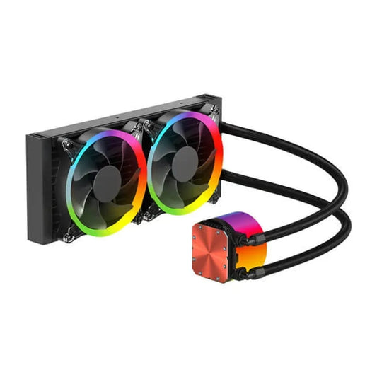 ANT ESPORTS Ice Chroma 240 ARGB 240mm CPU Liquid Cooler ( Black )