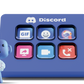 ELGATO STREAM DECK MINI DISCORD EDITION | 6-KEY CONTROLLER WITH PRE-INSTALLED DISCORD ACTIONS, INCLUDES 1-MONTH DISCORD NITRO, IDEAL FOR VOICE, STREAM & CHAT CONTROL 10GAI9931