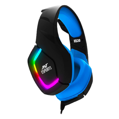 ANT ESPORTS H530 RGB GAMING HEADSET - BLACK BLUE