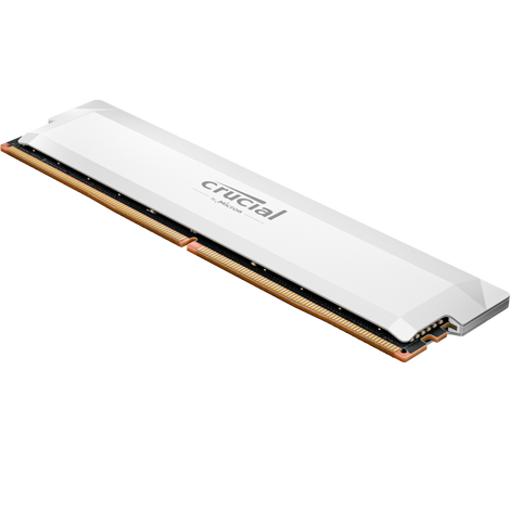 CRUCIAL Pro OC 16GB ( 16GB x 1  ) 6000MHz DDR5 Ram ( White ) ( CL36 )