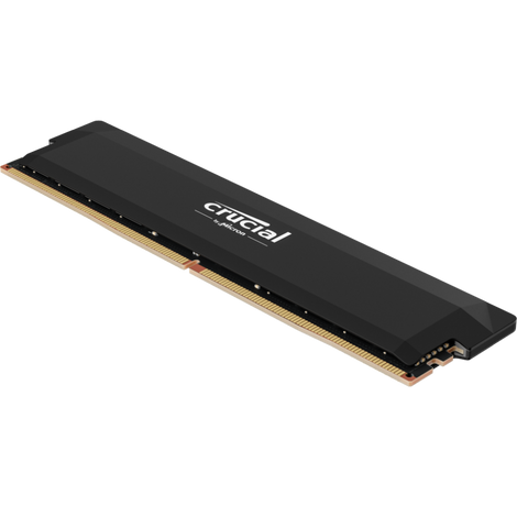 CRUCIAL Pro OC 16GB ( 16GB x 1  ) 6000MHz DDR5 Ram ( Black ) ( CL36 )