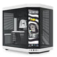 HYTE Y70 TOUCH INFINITE DUAL CHAMBER ATX MID-TOWER CABINET WHITE-BLACK (CS-HYTE-Y70TI-WB)