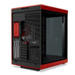 HYTE Y70 TOUCH INFINITE DUAL CHAMBER ATX MID-TOWER CABINET RED-BLACK (CS-HYTE-Y70TI-RB)