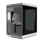 HYTE Y70 TOUCH INFINITE DUAL CHAMBER ATX MID-TOWER CABINET WHITE-BLACK (CS-HYTE-Y70TI-WB)