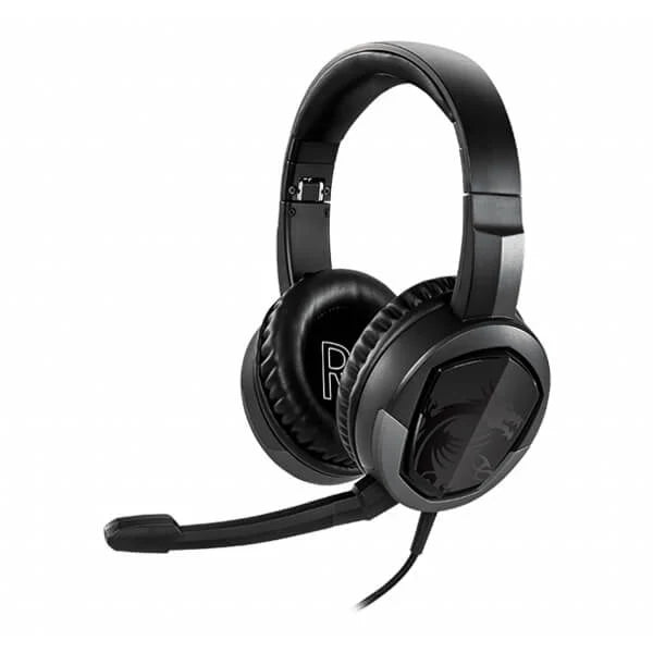 MSI Immerse GH30 V2 Wired 3.5mm Stereo Gaming Headphone ( Black ) ( PC / Xbox / Mobile / Mac / PS4 / PS5 )