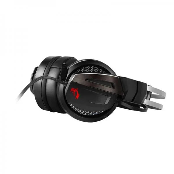 MSI Immerse GH60 Wired 3.1mm Stereo Gaming Headphone ( Black ) ( Pc / Xbox / Mobile / Mac )
