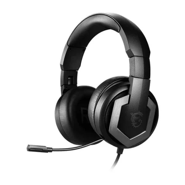 MSI Immerse GH61 Wired 3.1mm Stereo Gaming Headphone ( Black ) ( PC / Xbox / Mobile / Mac )