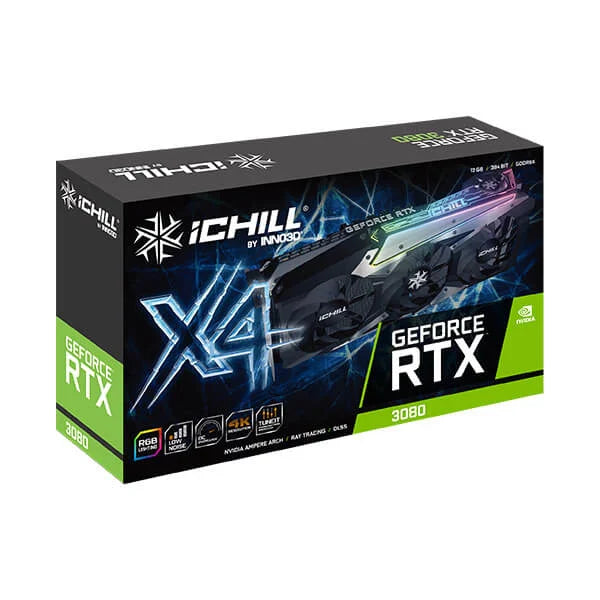 INNO3D GeForce RTX 3080 IChill X4 LHR 12GB Nvidia Graphic Card