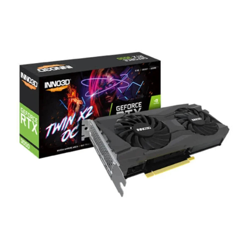 INNO3D GeForce RTX 3050 Twin X2 OC 8GB Nvidia Graphic Card