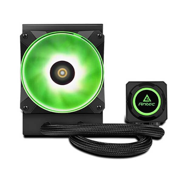 ANTEC Kuhler H2O K120 RGB 120mm CPU Liquid Cooler (Black)