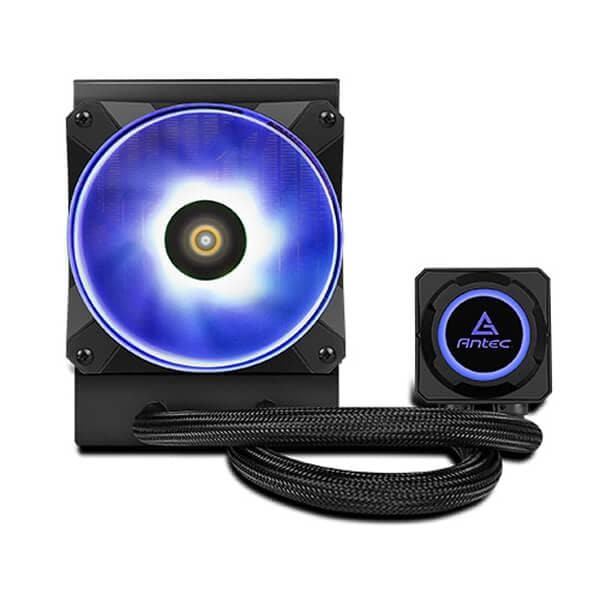 ANTEC Kuhler H2O K120 RGB 120mm CPU Liquid Cooler (Black)
