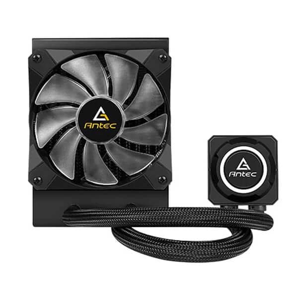 ANTEC Kuhler H2O K120 RGB 120mm CPU Liquid Cooler (Black)