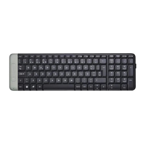 LOGITECH K230 Full Size Membrane Wireless Gaming Keyboard ( Black )