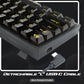 REDRAGON K617 Fizz 60% Mechanical Wired Gaming Keyboard ( Black Transparent ) ( Translucent Custom Switch )