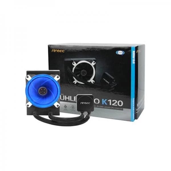 ANTEC Kuhler H2O K120 120mm CPU Liquid Cooler (Black)