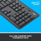 LOGITECH MK295 WIRELESS KEYBOARD AND MOUSE COMBO