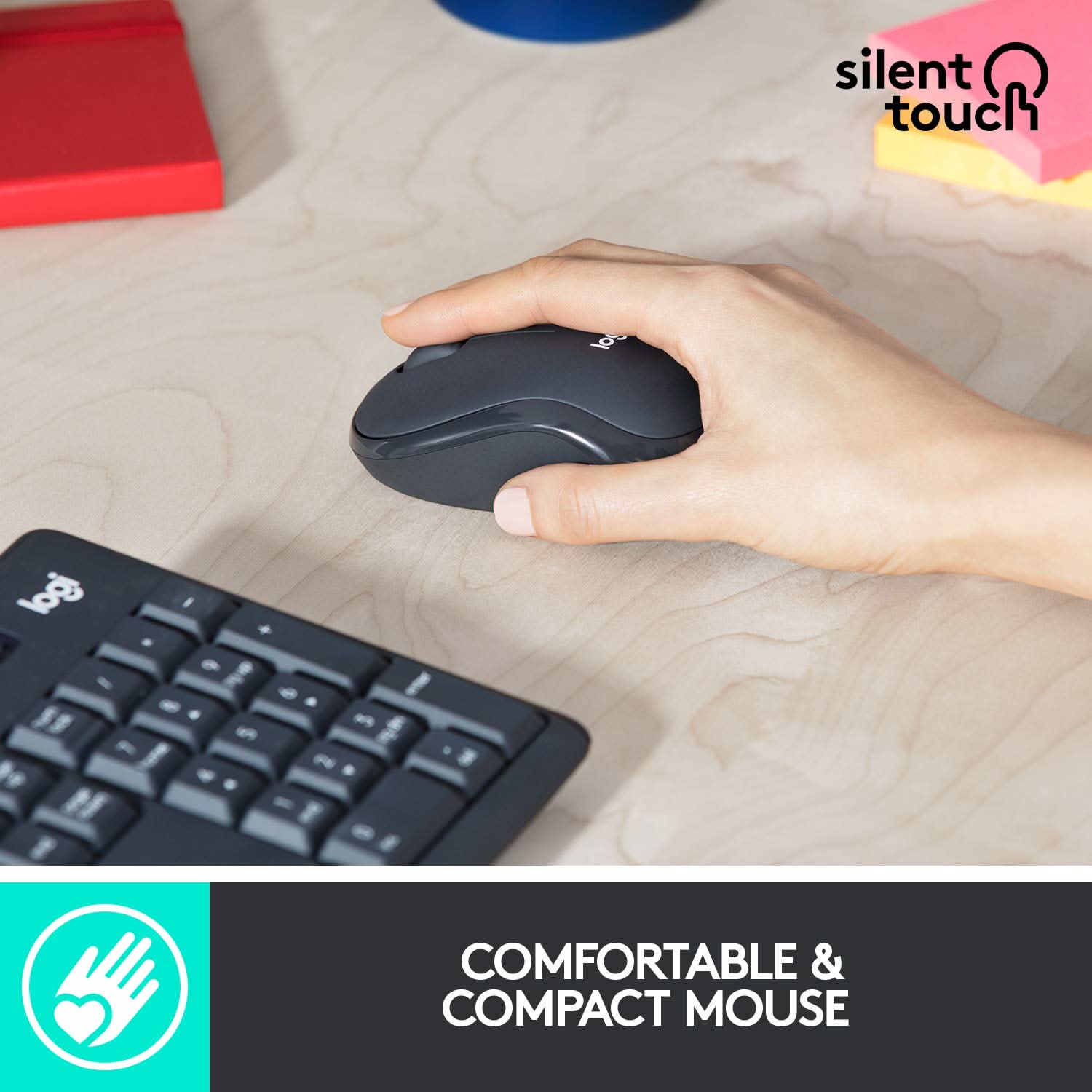 LOGITECH MK295 WIRELESS KEYBOARD AND MOUSE COMBO