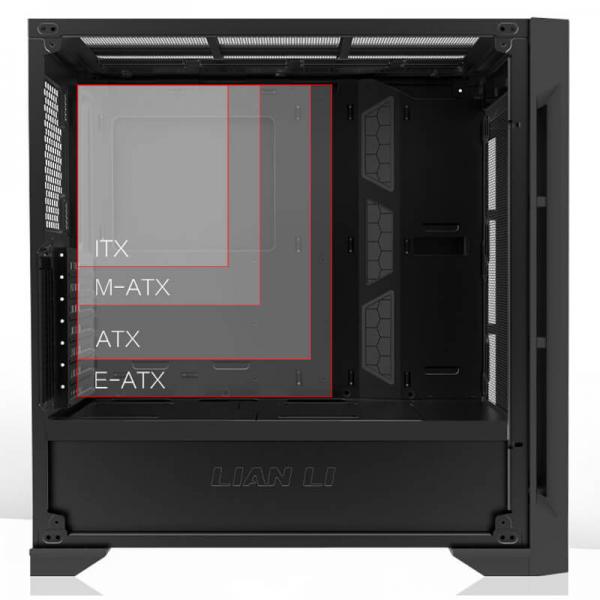 LIAN LI Lancool One Digital EATX Mid Tower Cabinet (Black)