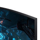 SAMSUNG Odyssey G7 LC32G75TQSWXXL 32 Inch 2K QHD 240Hz VA Panel 1MS NVIDIA Gysnc Gaming Monitor