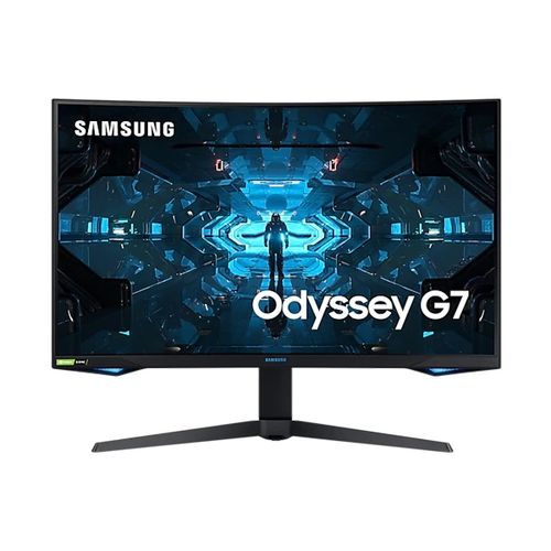 SAMSUNG Odyssey G7 LC32G75TQSWXXL 32 Inch 2K QHD 240Hz VA Panel 1MS NVIDIA Gysnc Gaming Monitor