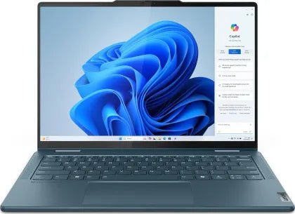 LENOVO YOGA 7 INTEL EVO CORE ULTRA 7 155H BUILT-IN AI 14 INCH(35.5CM) 2.8K OLED 400NITS 2-IN-1 LAPTOP (32GB/1TB SSD/WIN 11/OFFICE 21/DIGITAL PEN/FDH+IR CAMERA/TEAL/1.5KG), 83DJ008WIN