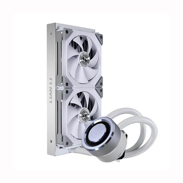 LIAN LI Galahad 240 ARGB 240mm CPU Liquid Cooler With Uni Fan SL Edition (White)