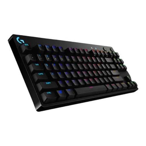 LOGITECH G Pro RGB Tenkeyless Mechanical Wires Gaming Keyboard ( Clicky Blue )