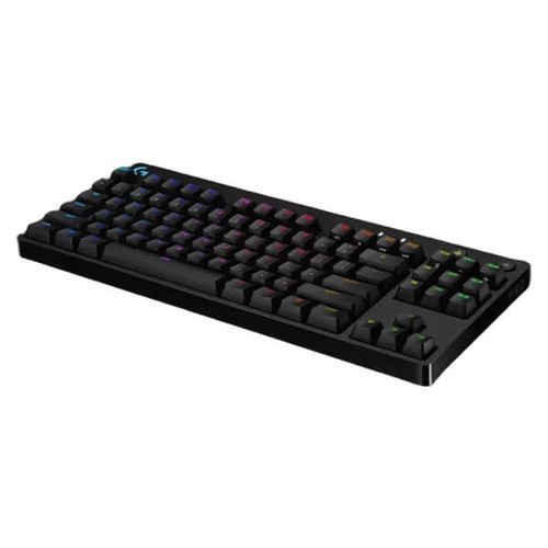 LOGITECH G Pro RGB Tenkeyless Mechanical Wires Gaming Keyboard ( Clicky Blue )