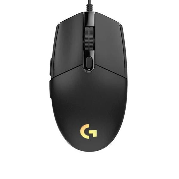 LOGITECH G102 Lightsync Wired Ambidextrous Gaming Mouse ( 910-005802 ) ( 8000DPI / 6 Macro Buttons ) ( Black )