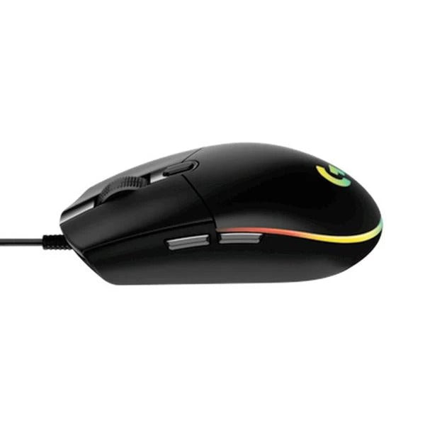 LOGITECH G102 Lightsync Wired Ambidextrous Gaming Mouse ( 910-005802 ) ( 8000DPI / 6 Macro Buttons ) ( Black )