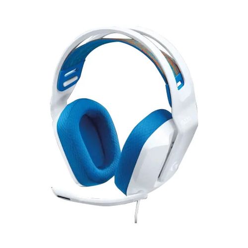 LOGITECH G335 Wired 3.5mm 7.1 Surround Gaming Headphone ( White ) ( PC / Xbox )