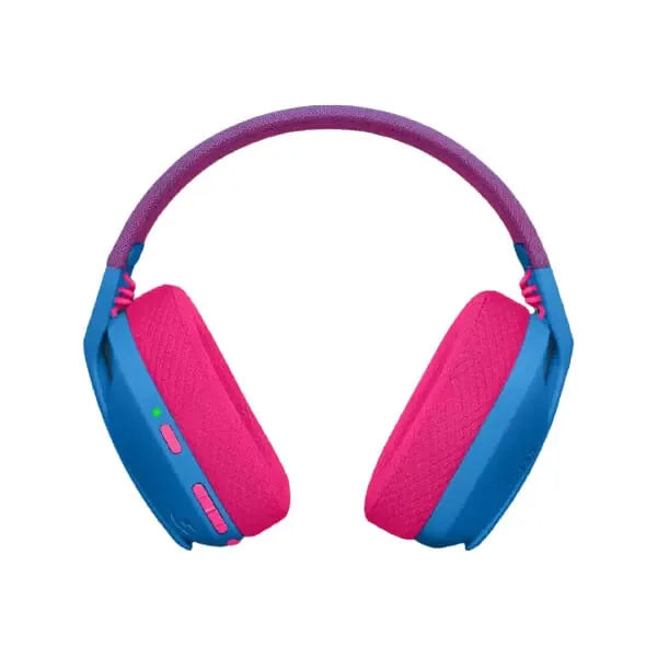 LOGITECH G435 Wireless + Bluetooth 7.1 Surround Gaming Headphone ( Blue-Rasberry ) ( PS4 / PS5 / Mac OS )
