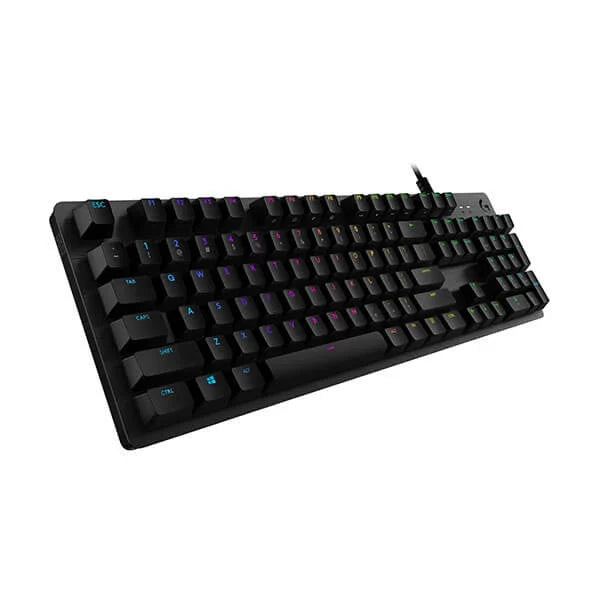 LOGITECH G512 RGB Full Size Mechanical Wired Gaming Keyboard ( Romer-G Switch ) ( Carbon )