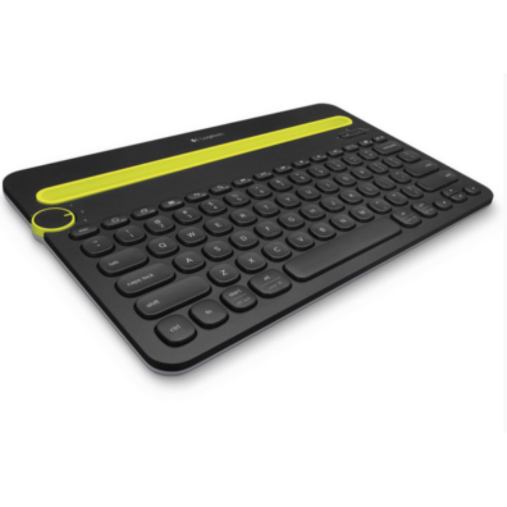 LOGITECH K480 65% Membrane Wireless + Bluetooth Keyboard ( Black )