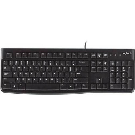 LOGITECH K120 Full Size Membrane Wired Gaming Keyboard