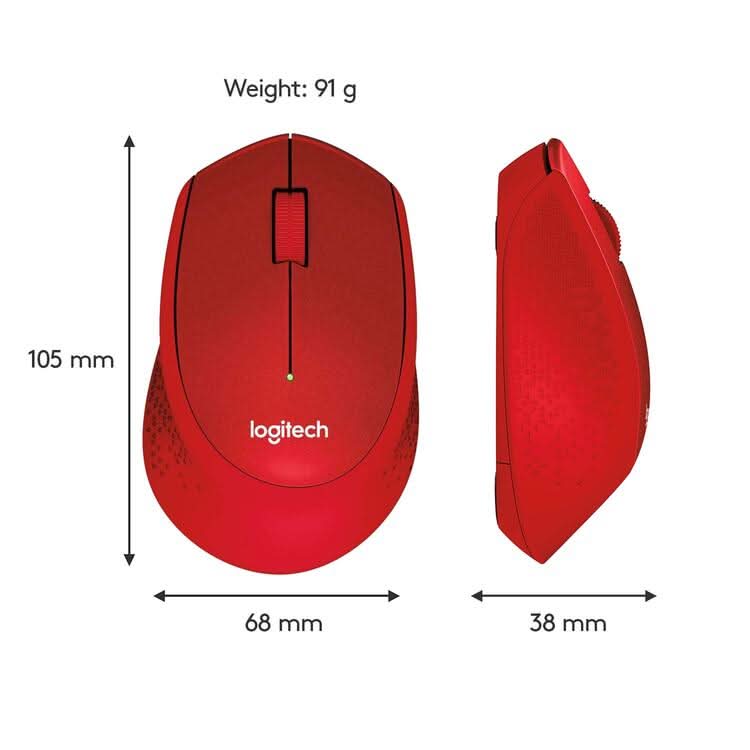 LOGITECH M331 SILENT PLUS WIRELESS MOUSE