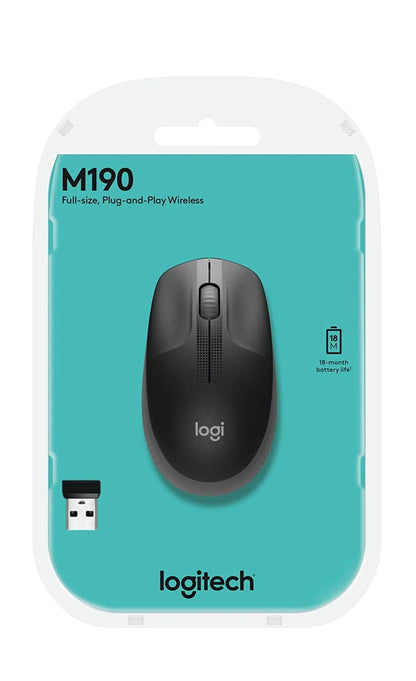 LOGITECH M190 WIRELESS MOUSE