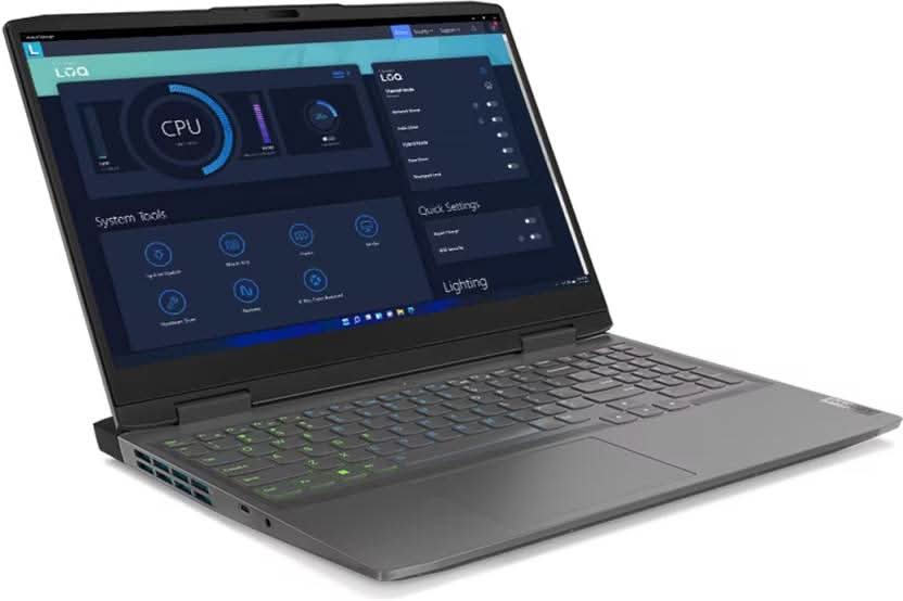 LENOVO AMD RYZEN 7 OCTA CORE R7-7840HS - (16 GB/512 GB SSD/WINDOWS 11 HOME/8 GB GRAPHICS/NVIDIA GEFORCE RTX NVIDIA GEFORCE RTX 4060) 82XT004KIN GAMING LAPTOP (15.6 INCH, STORM GREY, WITH MS OFFICE)