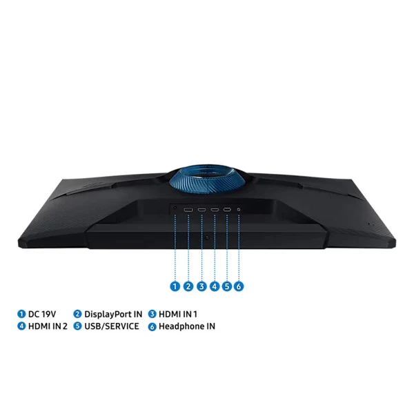 Samsung Odyssey G5 LS27CG510EWXXL 27 Inch 2K QHD 165Hz VA Panel 1MS AMD Freesync Gaming Monitor