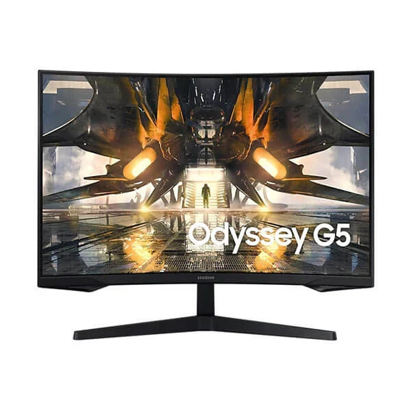 SAMUSNG Odyssey G5 LS32AG550EWXXL 32 Inch 2K QHD 165Hz 1MS AMD Free Sync Gaming Monitor