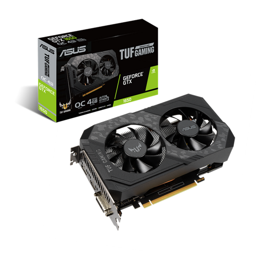 ASUS TUF Gaming GeForce GTX 1650 OC 4GB Nvidia Graphic Card