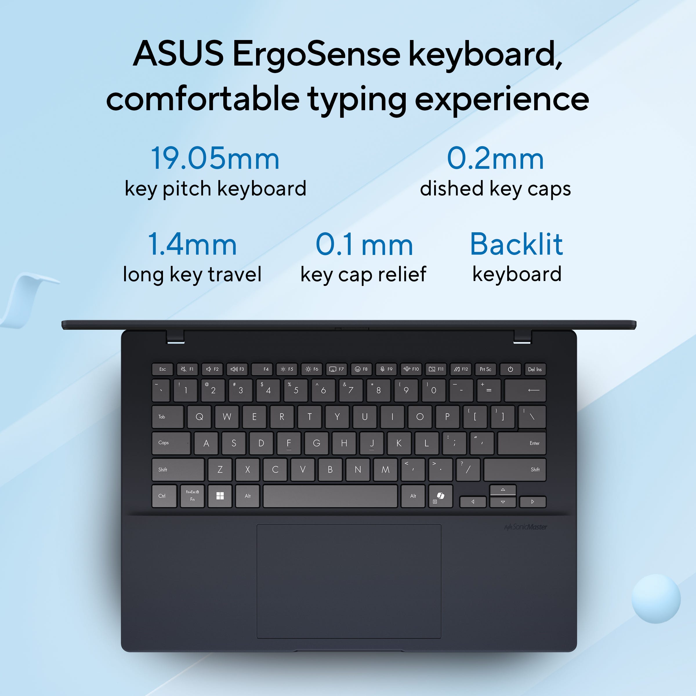 ASUS VIVOBOOK 14 M1407KA-LY132WS [AI R5-330/16GB/512GB SSD/WIN11 HOME+MS24/14.0"/INTEGRATED GRAPHICS/1 YEAR(S)/BLUE]