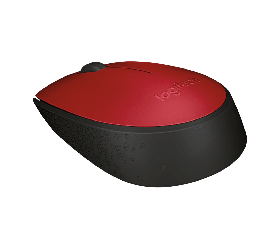LOGITECH WIRELESS MOUSE M171 RED MOUSE