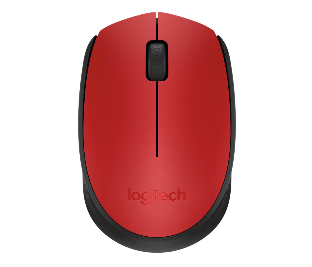 LOGITECH WIRELESS MOUSE M171 RED MOUSE
