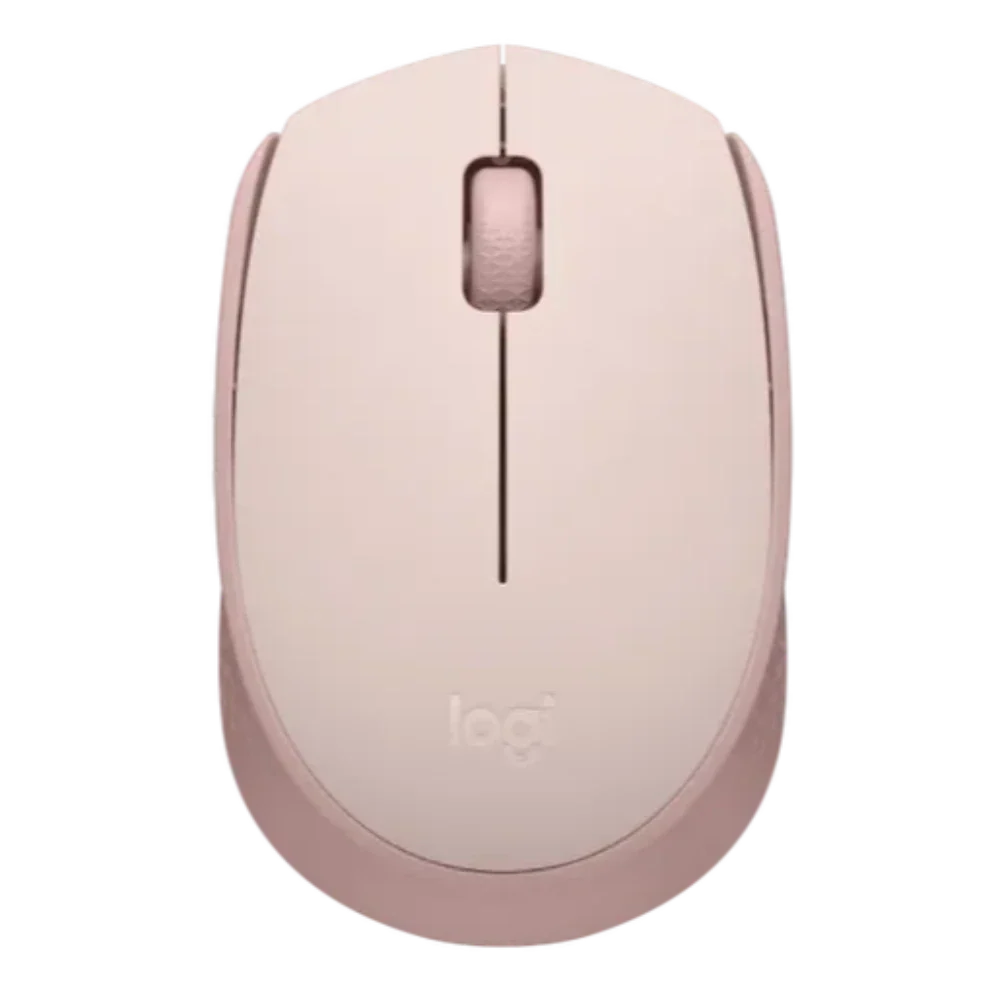 LOGITECH M171 Wireless Ambidextrous Gaming Mouse ( 1000DPI / 3 Macro Buttons ) ( Rose )