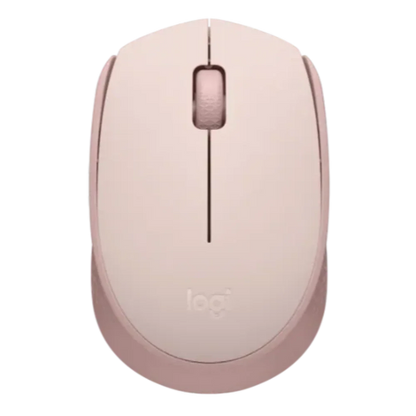 LOGITECH M171 Wireless Ambidextrous Gaming Mouse ( 1000DPI / 3 Macro Buttons ) ( Rose )