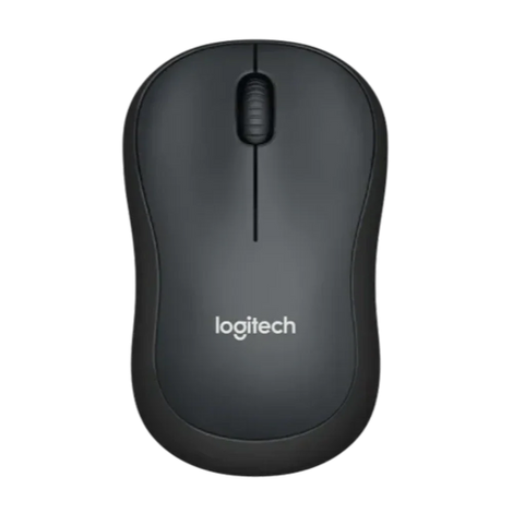 LOGITECH M220 Silent Wireless Ambidextrous Gaming Mouse ( 910-004885 ) ( 1000DPI / 3 Macro Button ) ( Black )